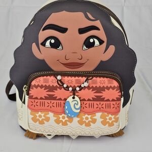 Loungefly Disney Moana Cosplay Mini Backpack NWT